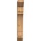 Ekena Millwork Merced Slat Rough Sawn Bracket, Western Red Cedar, 4"W x 16"D x 28"H BKT04X16X28MRC06RWR - alternate 3